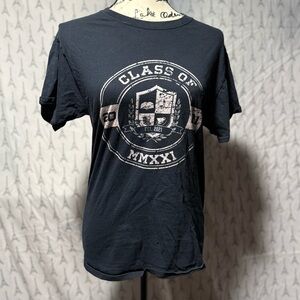 Class of 2021 Black Graphic T-Shirt